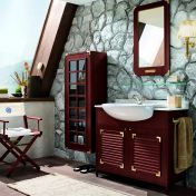 Композиция для ванной из красного дерева коллекции Bounty Charme