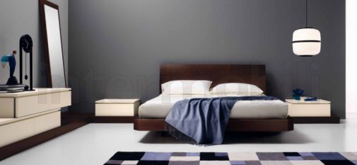 Композиция для спальни CONCERTO с двуспальной кроватью SIRIO