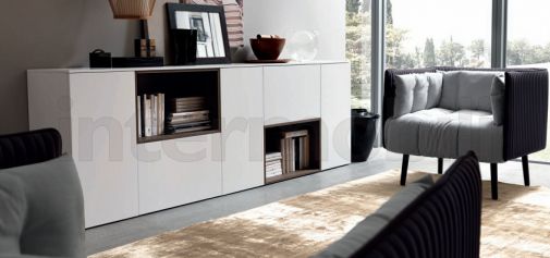 Композиция для гостиной с комодом и мягким креслом Niki