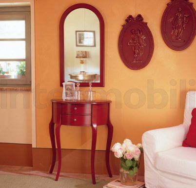 Консоль и зеркало из коллекции Decor