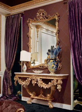 Консоль и зеркало фабрики Carlo Asnaghi