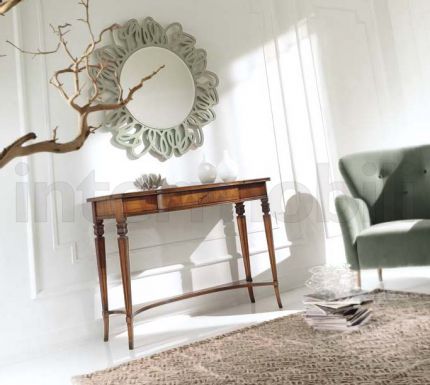 Консоль с роскошным зеркалом в комплекте