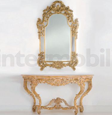 Консоль с зеркалом фабрики Chelini