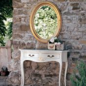 Консоль в белом лаке из коллекции Decor