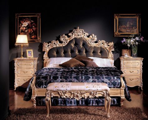 Королевский набор для спальни в классическом стиле