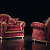 Королевское кресло Fleury Soft/DR от итальянской фабрики Bedding