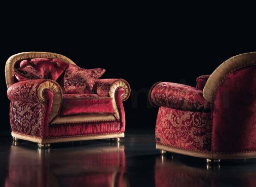 Королевское кресло Fleury Soft/DR от итальянской фабрики Bedding