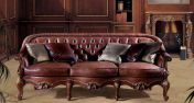 Кожанный диван коллекции FILANGIERI