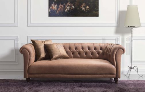 Кожаный диван для гостиной