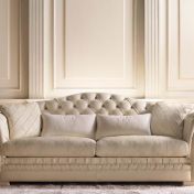 Кожаный диван PUSHKAR от фабрики Bedding