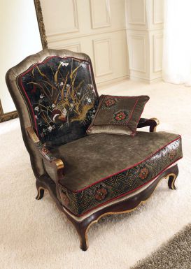 Красивое кресло Lisbeth от фабрики Bedding