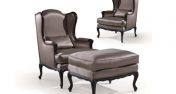 Кресло и пуф для гостиной Mediterraneo