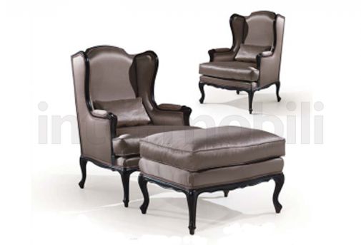 Кресло и пуф для гостиной Mediterraneo