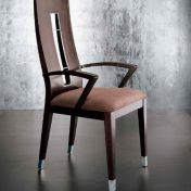 Кресло из экзотического Zebrano