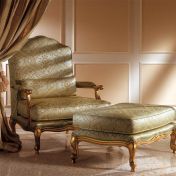 Кресло с пуфом для ног EDVIGE