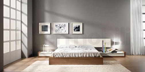 Кровать с тумбочкой от Mercantini