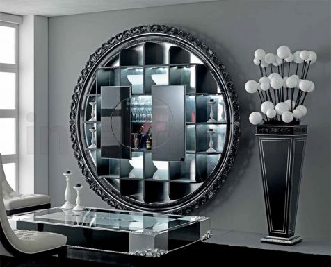 Круглая барная рама коллекции BAROQUE