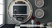 Круглая стенка под телевизор коллекции ART DECO