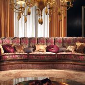 Круглый диван AMERICA от итальянской фабрики Bedding