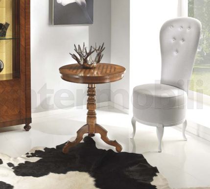 Круглый столик на одной ножке