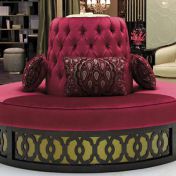 Круглый диван Joshua из коллекции Avantgarde