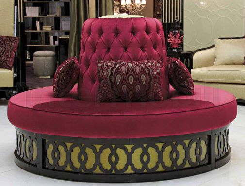 Круглый диван Joshua из коллекции Avantgarde