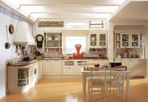 Кухня в стиле кантри из коллекции Sintonia
