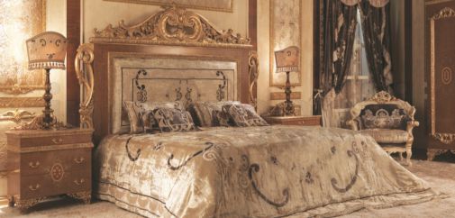 Комплект для спальни PICASSO с гардеробом и двуспальной кроватью