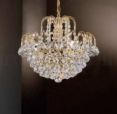 Люстра из двух ярусов