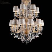 Люстра с абажурами