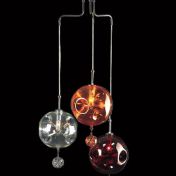 Люстра с тройным подвесом