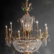 Люстра с двумя ярусами