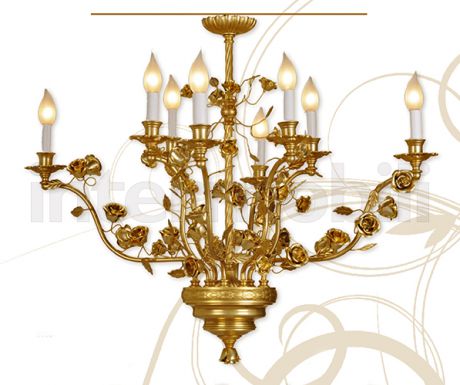 Люстры флористического стиля коллекции Ciulli 1902