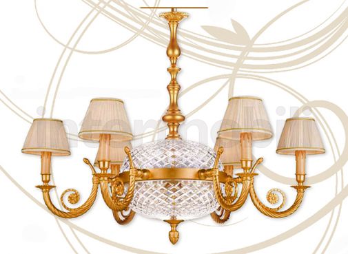 Люстры с канделябрами на хрустальной основе из коллекции Ciulli 1902