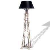 Торшер с декором розами