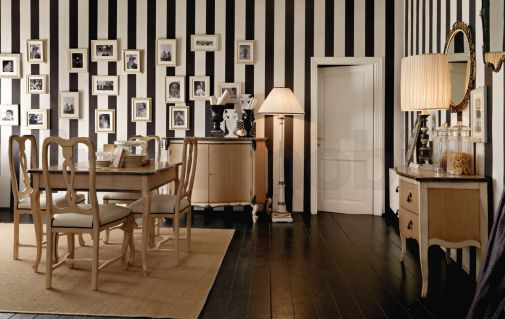 Мебель для столовой в кремовых тонах