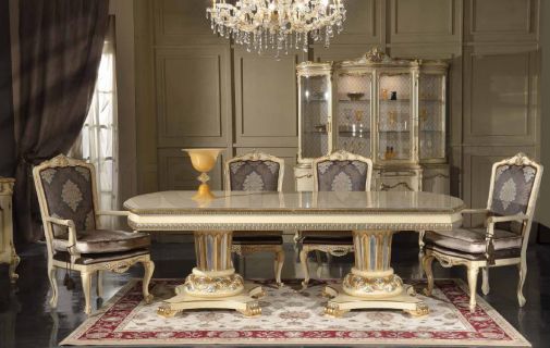 Мебель для столовой в светлых оттенках