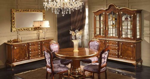 Мебель для гостиной в оттенках коричневого цвета