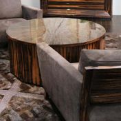 Мебель для гостиной дымчатого цвета