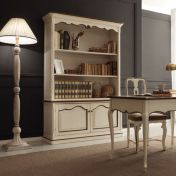 Мебель для кабинета в белых тонах