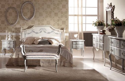 Мебель для спальни в романтическом стиле