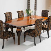 Мебель JUSTINE в чёрно-коричневом цвете