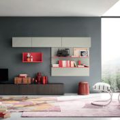 Мебельная композиция в интересном цветовом сочетании