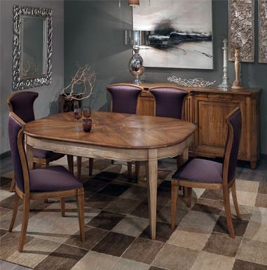 Мебельный гарнитур с овальным столом