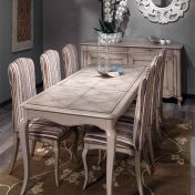 Мебельный гарнитур для столовой из натурального дерева