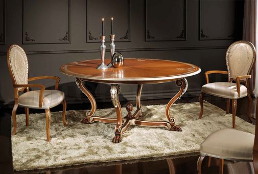 Мебельный гарнитур с круглым столом коллекции I VENEZIANI