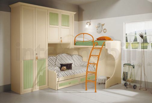 Мебельный набор для детской спальни от Pentamobili