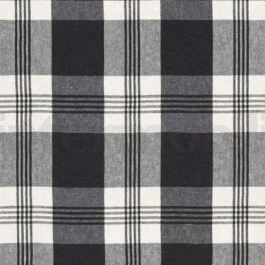 Mill Pond Check - Black/Cream