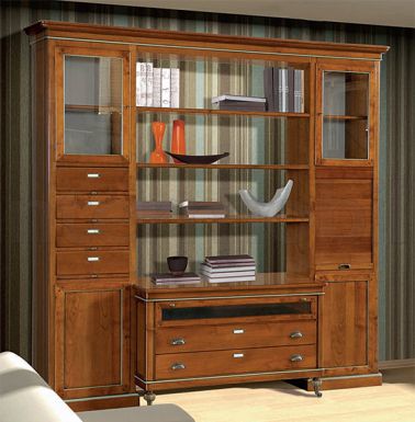 Многофункциональный книжный шкаф коллекции New Zealand