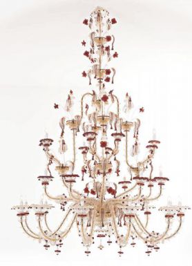 Многоуровневая подвесная люстра